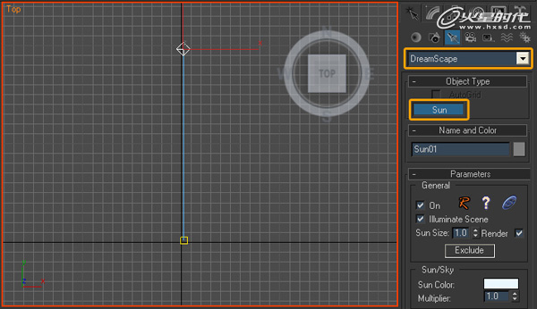 3DSMax打造日出场景 武林网 3DSMAX渲染教程