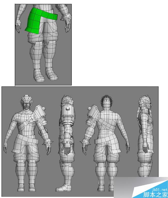 3dmax制作韩国游戏人物模型 武林网 3dsmax教程