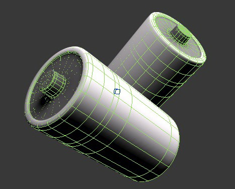 3ds Max快速制作电池图标 武林网 3DS MAX建模教程