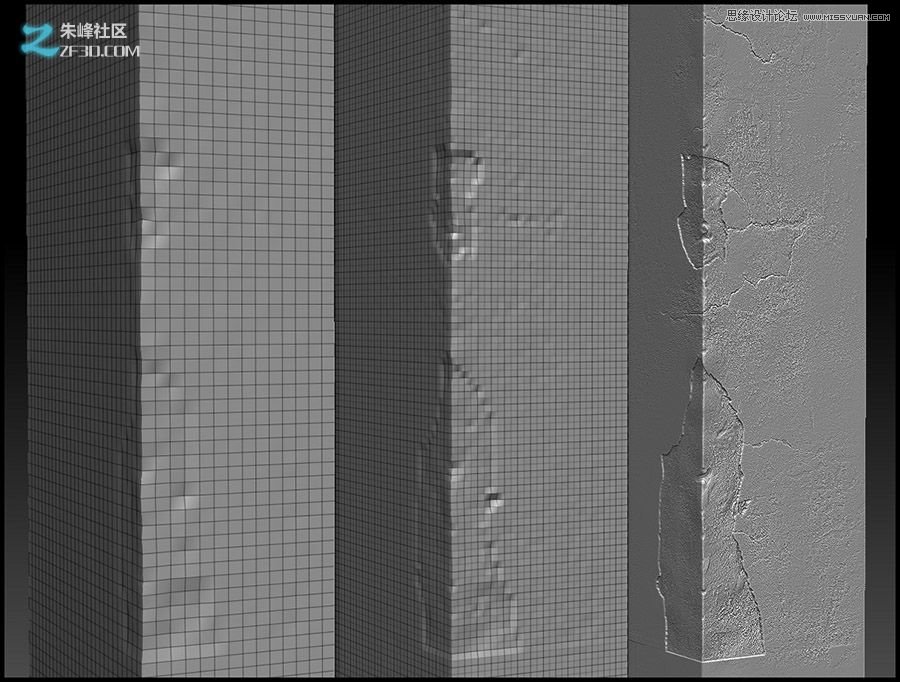 3dmax制作欧式风格的墙壁路灯效果,PS教程,思缘教程网