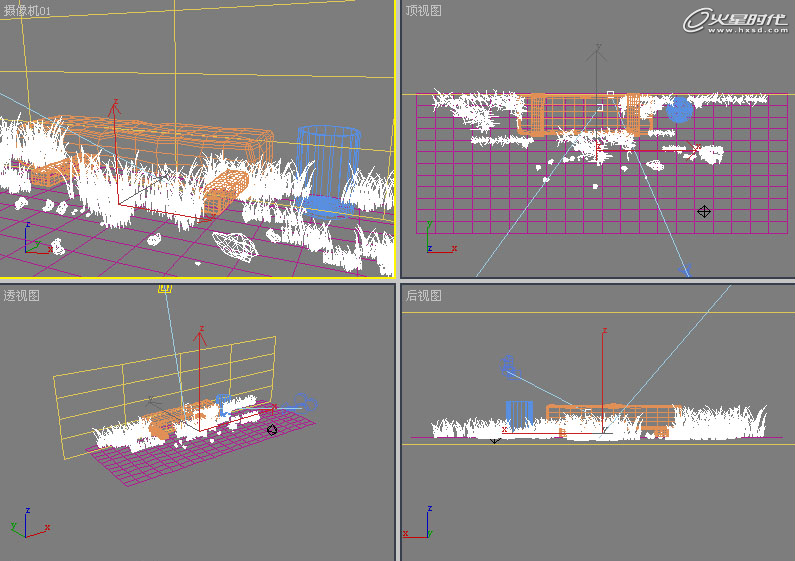 3DSMAX制作夏日小巷一角材质 武林网 3DSMAX材质教程