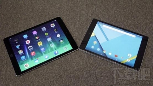 iPad Air2和Google Nexus9屏幕对比