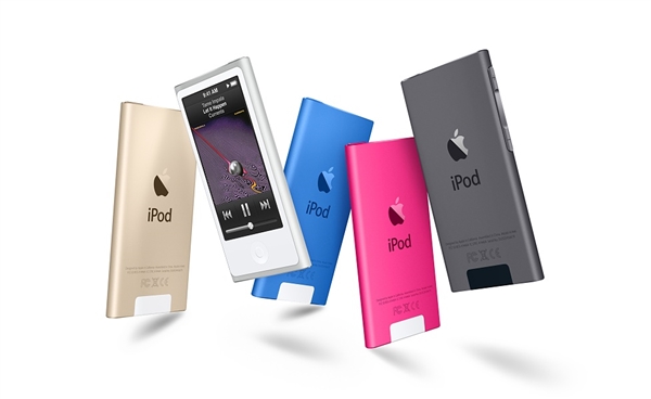 iPod nano、iPod shuffle难得升级：只有新颜色