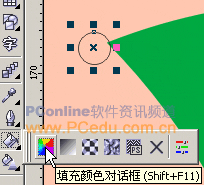 CDR绘制雨伞教程 武林网 CDR实例教程