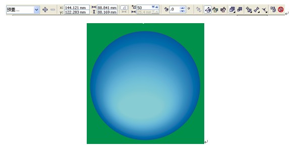 CDR制作质感水晶球 武林网 CorelDraw实例教程