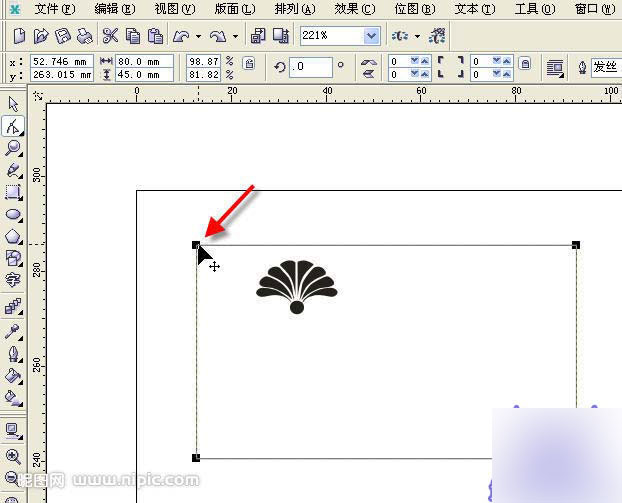 CorelDRAW绘制漂亮的花纹边框 武林网 CorelDraw实例教程