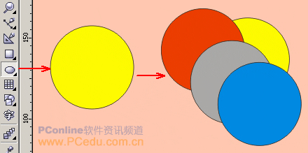 CDR绘制雨伞教程 武林网 CDR实例教程