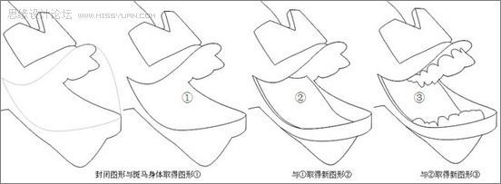 CorelDraw详细打造打造三维动感斑马,武林网