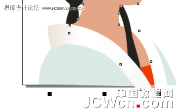 CorelDRAW鼠绘教程：绘制著名词人李清照,破洛洛