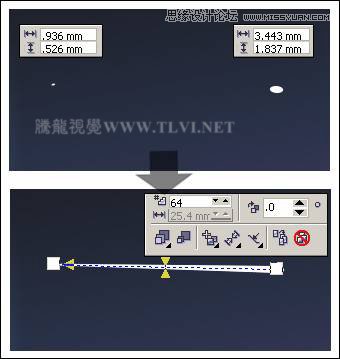 CorelDRAW绘制月圆之夜飞逝的流星教程,破洛洛