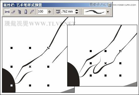 CorelDRAW绘制放射状速度线实例之足球少年,破洛洛