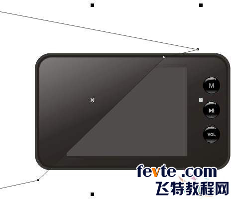 CDR绘制精美MP4 武林网 CDR实例教程