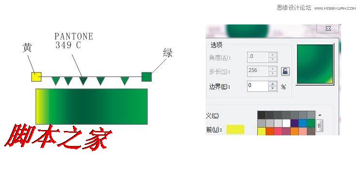 CorelDraw绘制绿色可爱的卡通龙,武林网