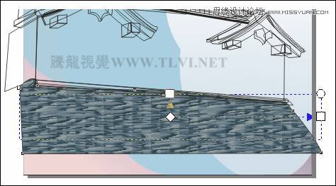 CorelDRAW绘制中国风古典建筑城楼教程,破洛洛