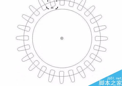 CorelDRAW绘制立体齿轮教程