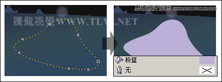 CorelDRAW绘制月圆之夜飞逝的流星教程,破洛洛