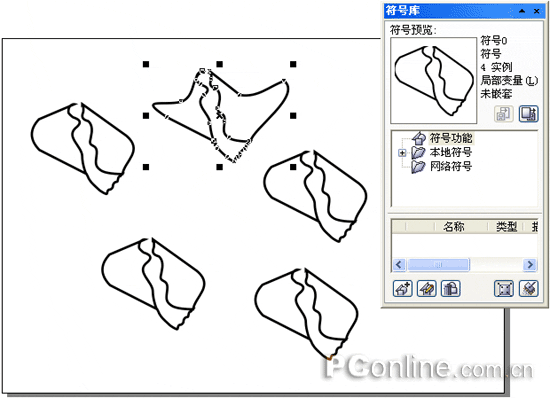 CorelDRAW 12循序渐进-符号功能 武林网 CorelDraw入门教程