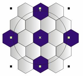 CDR绘制足球 武林网 CDR入门教程