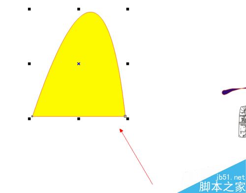 CDR中的3点曲线工具如何使用