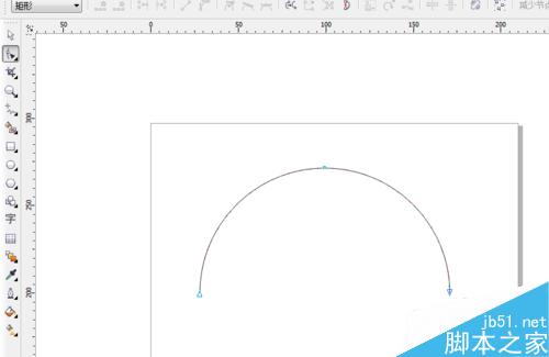 CorelDRAW 做弧形字 形状字