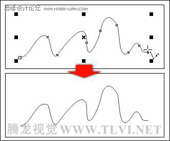 CorelDRAW中多点线工具的应用,破洛洛