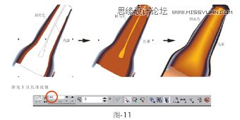 Coreldraw绘制精致矢量效果啤酒广告,破洛洛