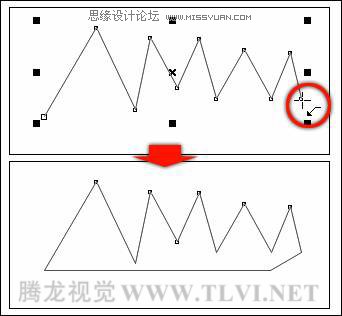 CorelDRAW中多点线工具的应用,破洛洛