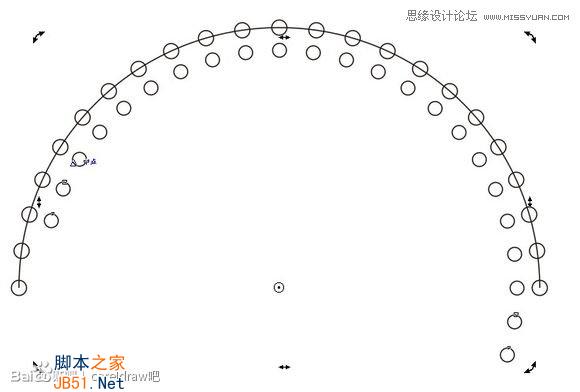 CorelDraw制作漂亮圆点螺旋状效果