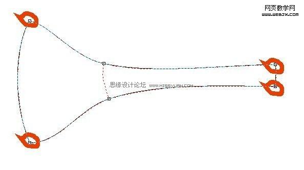 CorelDraw网格填充工具绘制卡通唢呐_武林网