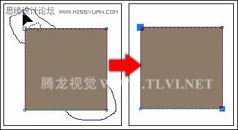 在CorelDRAW中节点的选择,破洛洛