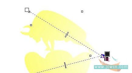 CDR制作牛年春节剪纸教程 武林网 CorelDraw实例教程