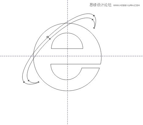 CorelDRAW制作IE浏览器标志教程,破洛洛