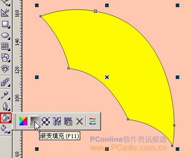 CDR绘制雨伞教程 武林网 CDR实例教程