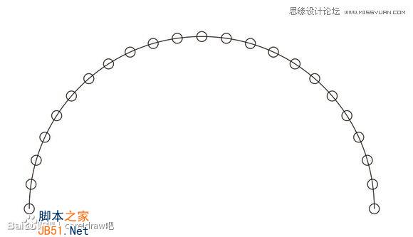 CorelDraw制作漂亮圆点螺旋状效果