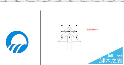 怎么用CorelDRAW曲线图形标志