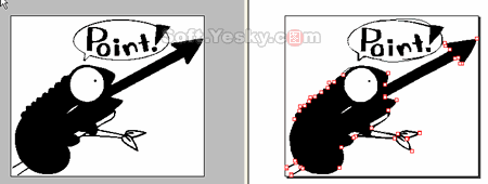 CorelDraw中的点阵图转矢量图 武林网 CorelDraw实例教程