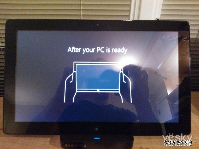 组图：三星平板安装Win8 RTM版过程