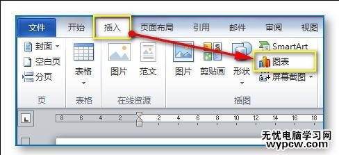 如何使用word的统计图表