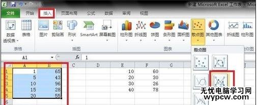 excel2007 双折线图的制作方法