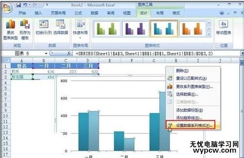 excel2007 制作规范图表教程