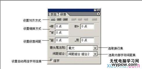 初识photoshop7.0文字工具