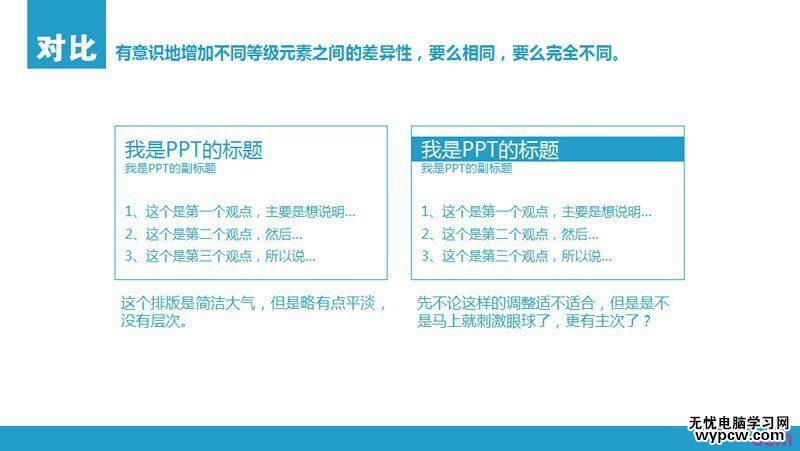 扁平化PPT设计制作教程：扁平化设计四原则