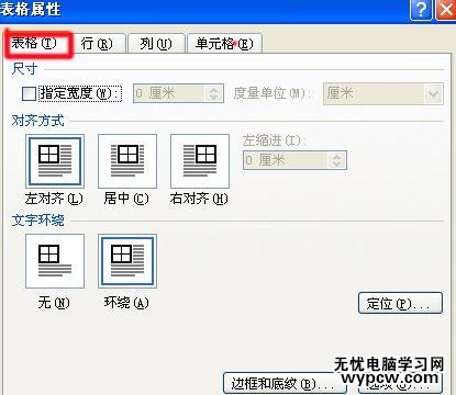 使word2007表格文字居中的方法