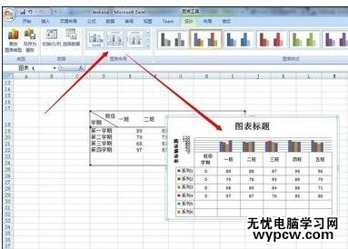 excel2007 图表的设置教程