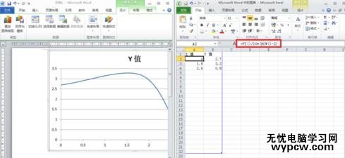 word2010制作函数图像的步骤