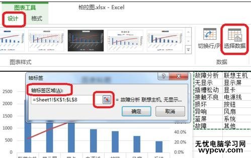 excel2013柏拉图制作教程