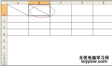 excel表格斜杠绘制教程