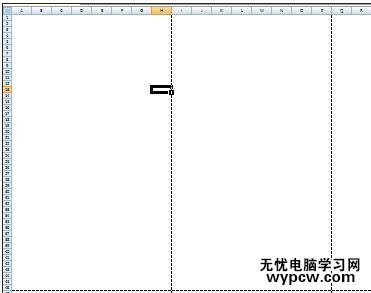 excel表格去掉虚线的教程