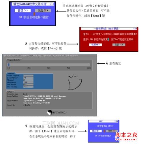 用一键GHOST如何恢复操作系统