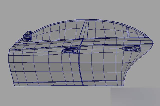 MAYA打造奔驰CLS 550跑车 武林网 MAYA建模教程4